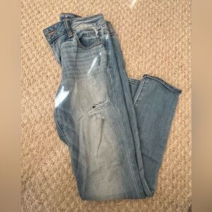 American eagle jegging light wash